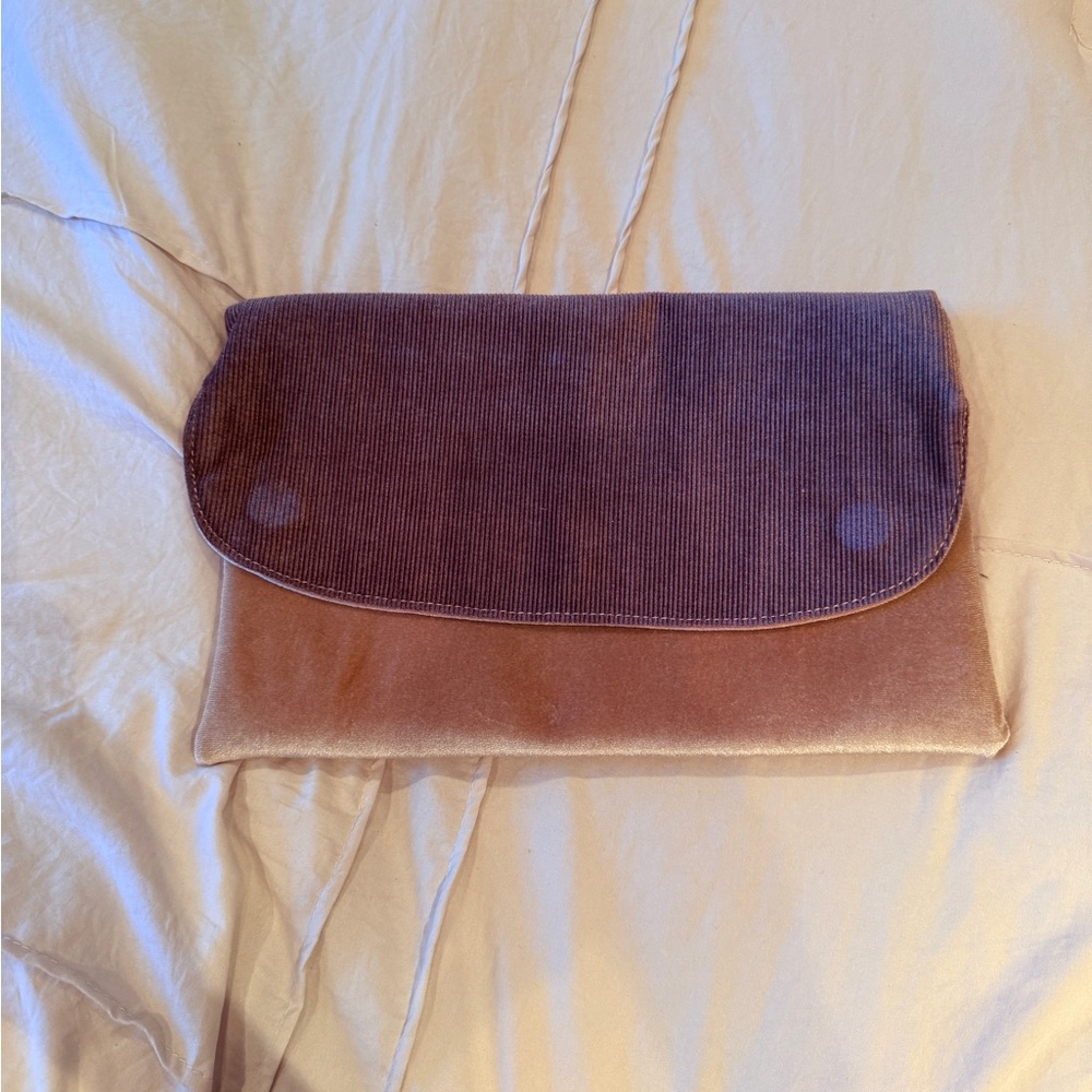 Anthropologie Velvet Clutch